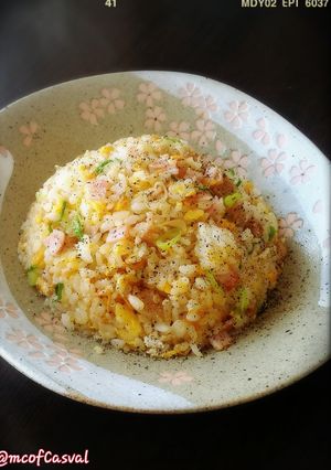簡単本格★メンマとハムの爆食炒飯-レシピのメイン写真
