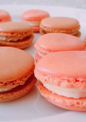 ココアマカロン♥-レシピのメイン写真