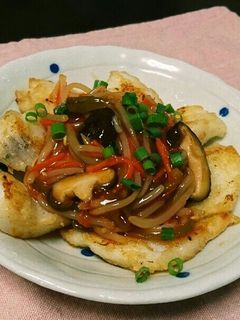 甘口たらの甘酢あんかけ☆-レシピのメイン写真