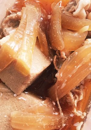 メインにも!簡単☆高野豆腐で肉豆腐-レシピのメイン写真
