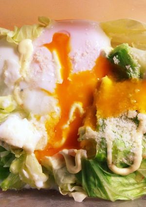 ☆カルボナーラ風☆蒸しキャベツサラダ♪-レシピのメイン写真