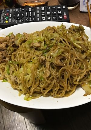 キャベツたっぷり焼きそば-レシピのメイン写真