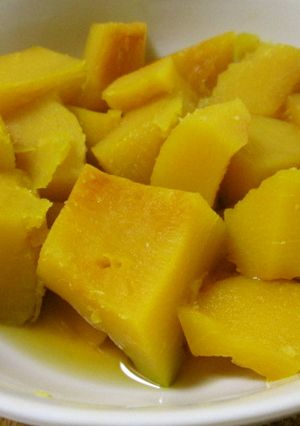 簡単レンジDEかぼちゃ煮♪-レシピのメイン写真