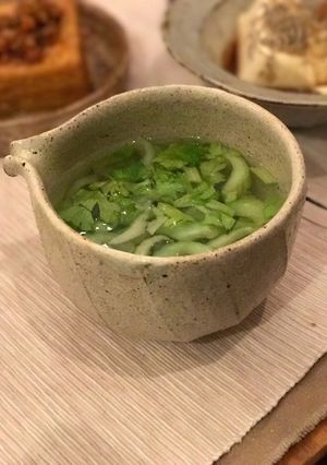簡単！セロリのスープ-レシピのメイン写真