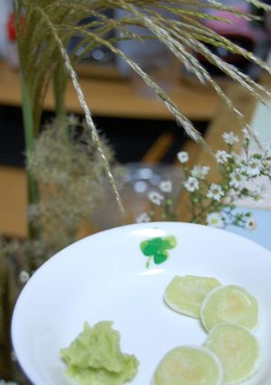 焼き。お月見団子（枝豆偏）-レシピのメイン写真