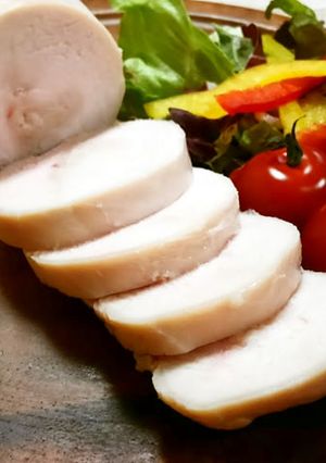 簡単ヘルシー♪しっとり鶏ハム(即日版)-レシピのメイン写真