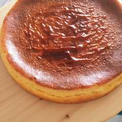 材料混ぜるだけ！濃厚ベイクドチーズケーキ-レシピのメイン写真