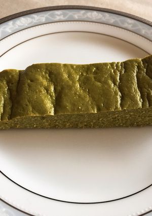 抹茶豆腐ケーキwithココナッツパウダー-レシピのメイン写真