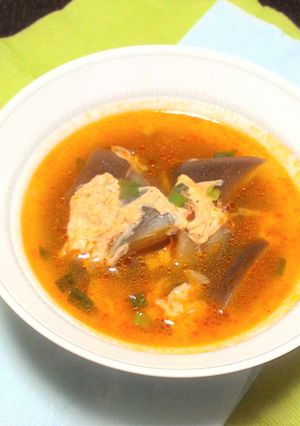 コクしっかりあったまる！ナスの麻婆スープ-レシピのメイン写真
