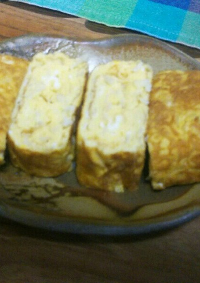 えのき茸入り厚焼き玉子-レシピのメイン写真