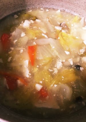 時短-ベジタリアン編-トロトロ豆腐鍋-レシピのメイン写真
