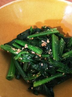 糖質制限♪ほうれん草のおひたし-レシピのメイン写真