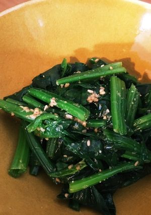 糖質制限♪ほうれん草のおひたし-レシピのメイン写真