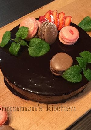 チョコレートムースケーキ-レシピのメイン写真