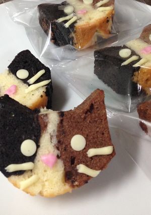 三毛猫パウンドケーキ-レシピのメイン写真