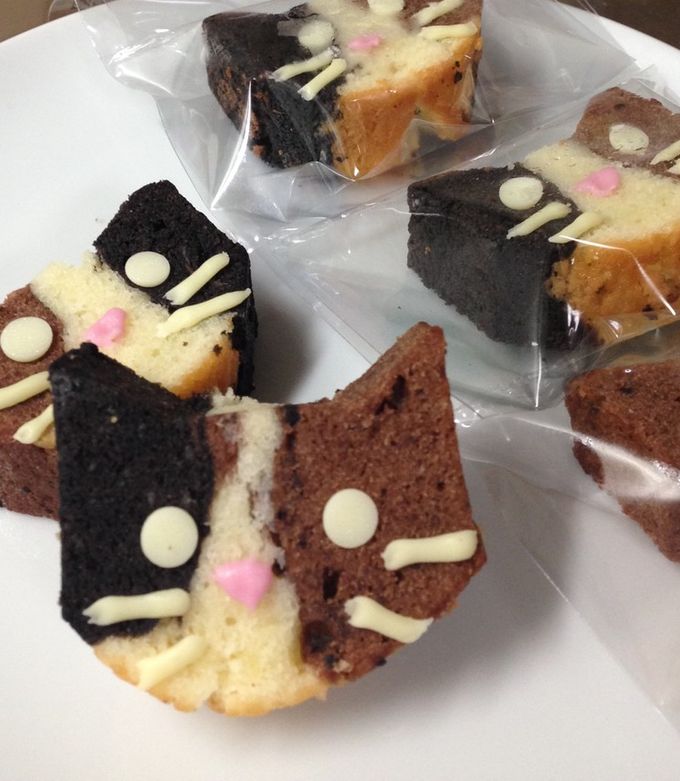 三毛猫パウンドケーキ by なんしぃ0 【クックパッド】 簡単おいしい
