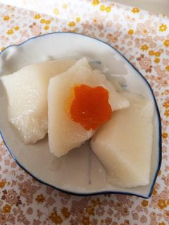 ういろう風、甘酒ゼリー-レシピのメイン写真