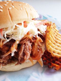 簡単!プルドポークバーガー-レシピのメイン写真