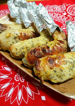 ☆塩麹DE手羽元のカレーバジル焼き☆-レシピのメイン写真