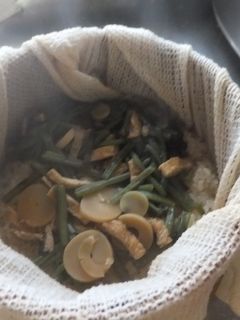 圧力鍋でおこわ(山菜)-レシピのメイン写真