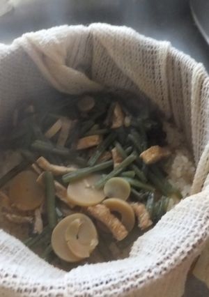 圧力鍋でおこわ(山菜)-レシピのメイン写真