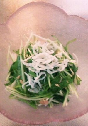 水菜消費。簡単レシピ。-レシピのメイン写真