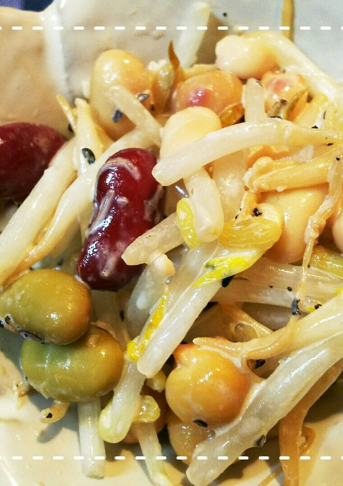 レンジだけ簡単！もやしと大豆のマヨサラダ-レシピのメイン写真