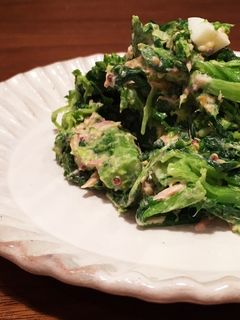 菜の花のツナマヨサラダ-レシピのメイン写真