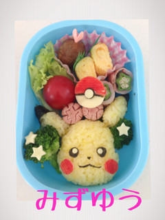 キャラ弁 ポケモン ピカチュウ-レシピのメイン写真