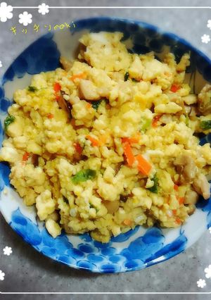 うちの和食♪炒り豆腐(^O^)-レシピのメイン写真