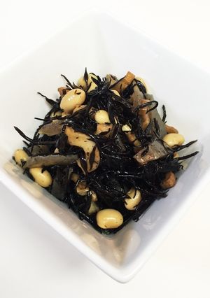 *簡単*めんつゆでひじきの煮物-レシピのメイン写真