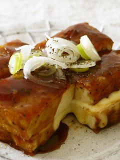簡単♪チーズin厚揚げ(照り焼きソース)-レシピのメイン写真