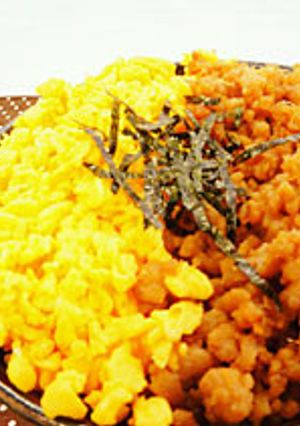 二色そぼろ丼-レシピのメイン写真