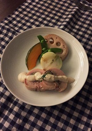 チキンのガランティン-レシピのメイン写真
