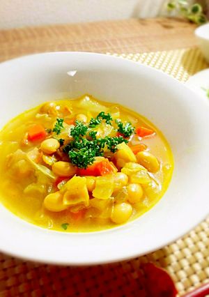 野菜たっぷりカレースープ-レシピのメイン写真