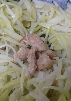 はがされちゃうカワカワ炒め-レシピのメイン写真