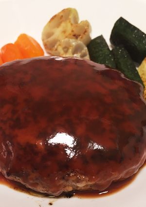 ハンバーグ( ´～｀)-レシピのメイン写真