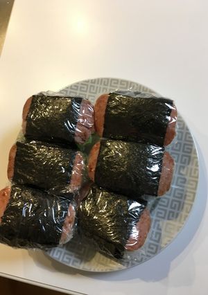 スパム握り-レシピのメイン写真