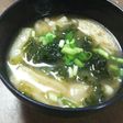簡単あおさのお味噌汁♡