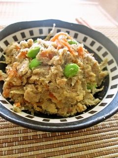 鯖缶とおからの味噌炒り煮-レシピのメイン写真