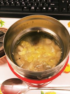 朝時短!スープジャー あったか中華粥-レシピのメイン写真