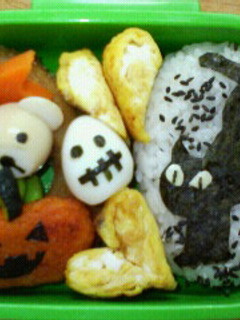 ハロウィン♪のお弁当②(キャラ弁)-レシピのメイン写真