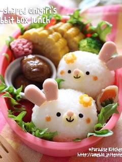 簡単キャラ弁＊リラックマおにぎり♪ by momoキャラ料理家