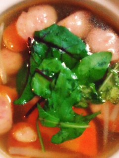 ソーセージ野菜スープ-レシピのメイン写真