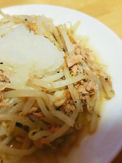 大根おろし入り☆ちくわとツナのもやし炒め-レシピのメイン写真