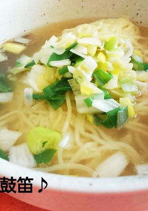 柚子こしょうネギ塩ラーメン♪-レシピのメイン写真