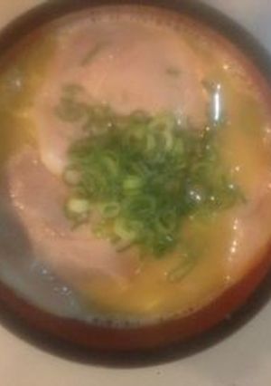チヌ(黒鯛)ラーメン-レシピのメイン写真