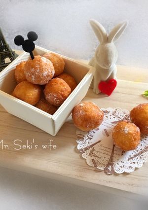 簡単 もちもちドーナツ-レシピのメイン写真
