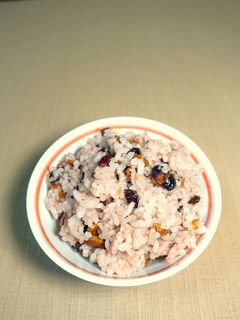 桜色の黒豆ご飯-レシピのメイン写真