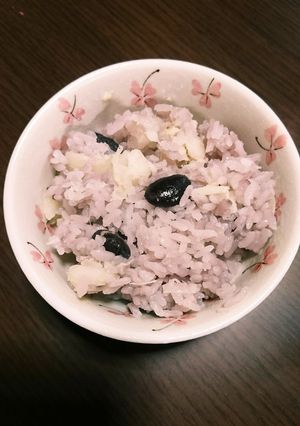 黒豆ユリ根ご飯-レシピのメイン写真